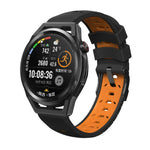 Correia de Relógio de Silicone com Três Fileiras de Orifícios em Forma Trapezoidal, Para Samsung Galaxy Watch 4 / Watch4 Classic, Para Samsung Galaxy Watch 42mm, Para Samsung Galaxy Watch 46mm, Para Samsung Galaxy Watch Active