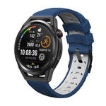 Correia de Relógio de Silicone com Três Fileiras de Orifícios em Forma Trapezoidal, Para Samsung Galaxy Watch 4 / Watch4 Classic, Para Samsung Galaxy Watch 42mm, Para Samsung Galaxy Watch 46mm, Para Samsung Galaxy Watch Active