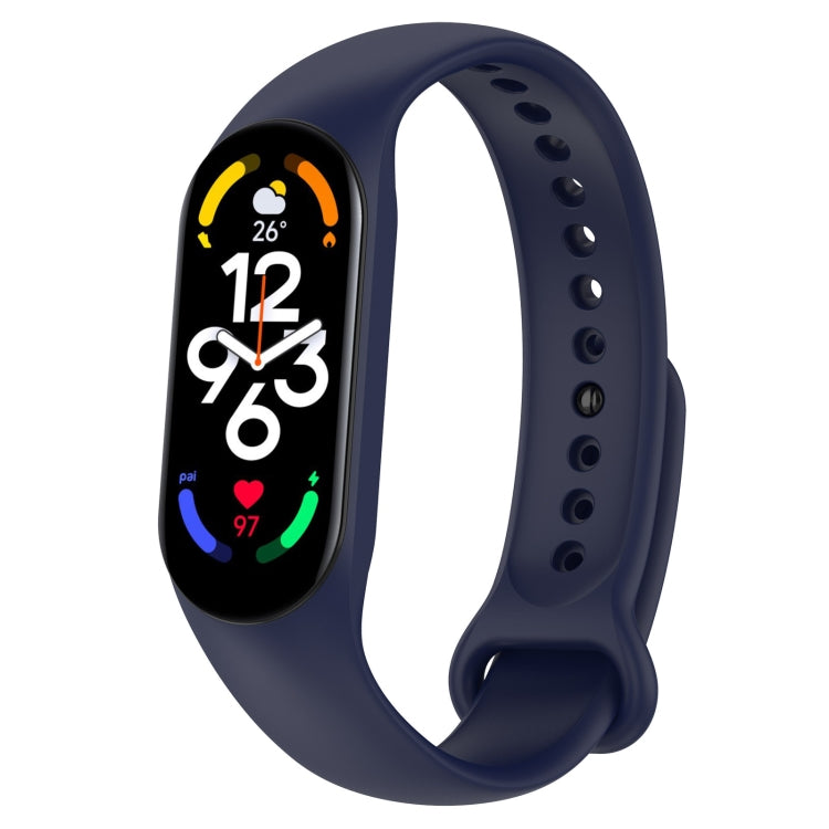 Official Silicone Watch Band, For Xiaomi Mi Band 7 / 7NFC / 6 / 6 NFC / 5 / 5 NFC / Amazfit Band 5