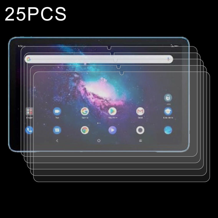 25 UNIDADES Filme de Vidro Temperado 9H 2.5D à Prova de Explosão para Tablet TCL Tab 10s / Enjoy 2 / T10 / T10S / Honor X8 / Honor 8 Lite / Lenovo K10C X6E6F / Teclast P30T, Para TCL Tab 10s / Enjoy 2 / T10 / T10S / Honor X8 / Honor 8 Lite (25 UNIDADES)