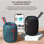 HOPESTAR P20 mini Altifalante Bluetooth Sem Fios Resistente à Água, P20 mini (Cinza), P20 mini (Azul), P20 mini (Preto), P20 mini (Vermelho)