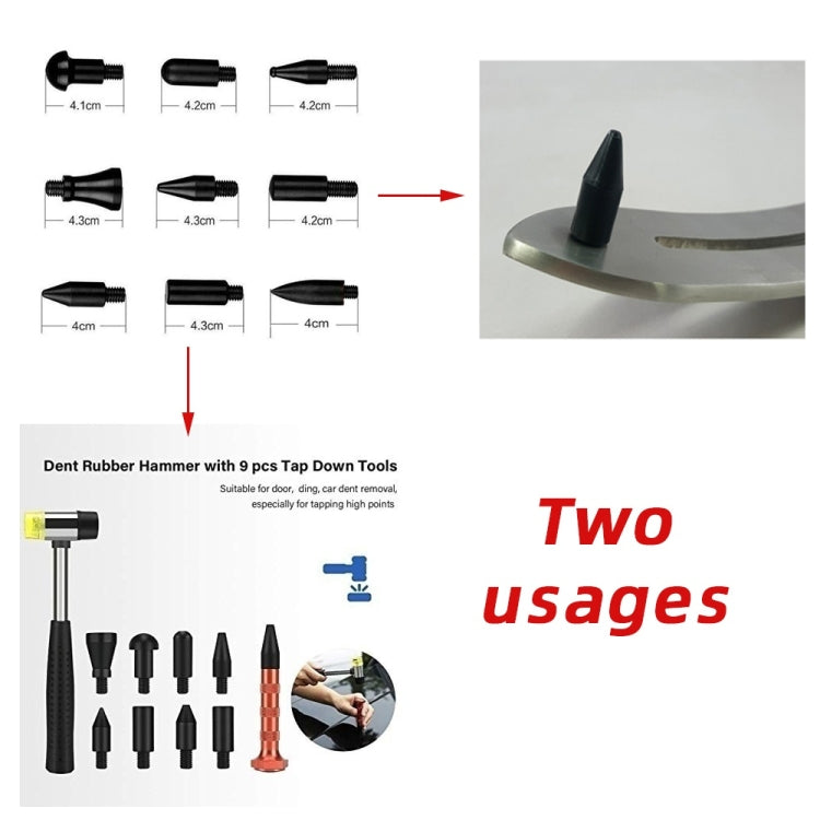 N10 117 in 1 Car Paintless Dent Removal Fender Damage Repair Puller Lifter, 117 in 1 EU Plug, 117 in 1 US Plug, 117 in 1 UK Plug, 117 in 1 Cigarette Lighter Plug