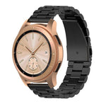 Correia de Relógio em Aço com Três Pérolas 46mm, Para Galaxy Watch