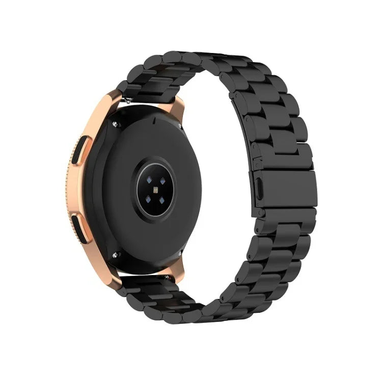 Correia de Relógio em Aço com Três Pérolas 46mm, Para Galaxy Watch