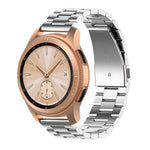 Correia de Relógio em Aço com Três Pérolas 46mm, Para Galaxy Watch