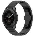 Correia em Aço Inoxidável 46mm com Fivela Borboleta, Para Galaxy Watch