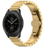 Correia em Aço Inoxidável 46mm com Fivela Borboleta, Para Galaxy Watch