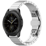 Correia em Aço Inoxidável 46mm com Fivela Borboleta, Para Galaxy Watch