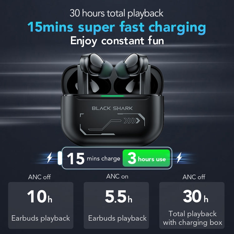 Auricular Bluetooth True Wireless com redução de ruído original Xiaomi Black Shark