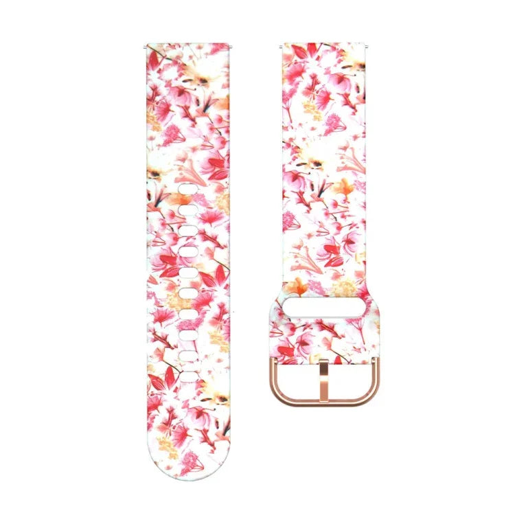 46mm Silicone Printed Strap, For Galaxy Watch