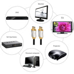 Cabo 2m HD 8K PS4 4K2K 144Hz para Projetor, Portátil, Caixa de TV, 2m