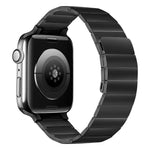 Correia de Relógio em Aço Magnético para Apple Watch Series, 7 41mm / 6&SE&5&4 40mm / 3&2&1 38mm, 7 45mm / 6&SE&5&4 44mm / 3&2&1 42mm
