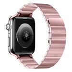 Correia de Relógio em Aço Magnético para Apple Watch Series, 7 41mm / 6&SE&5&4 40mm / 3&2&1 38mm, 7 45mm / 6&SE&5&4 44mm / 3&2&1 42mm