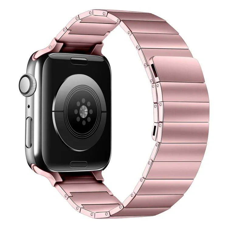 Correia de Relógio em Aço Magnético para Apple Watch Series, 7 41mm / 6&SE&5&4 40mm / 3&2&1 38mm, 7 45mm / 6&SE&5&4 44mm / 3&2&1 42mm