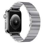 Correia de Relógio em Aço Magnético para Apple Watch Series, 7 41mm / 6&SE&5&4 40mm / 3&2&1 38mm, 7 45mm / 6&SE&5&4 44mm / 3&2&1 42mm