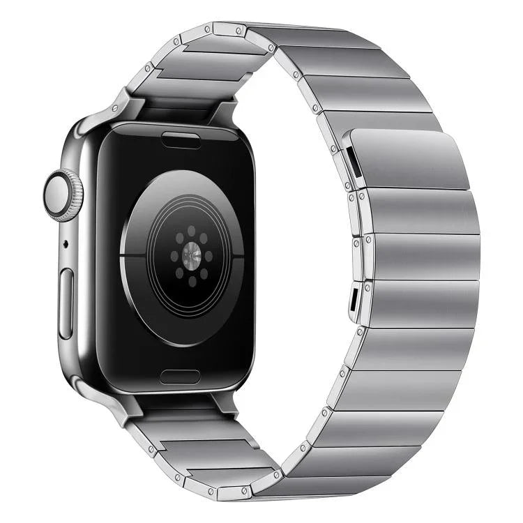 Correia de Relógio em Aço Magnético para Apple Watch Series, 7 41mm / 6&SE&5&4 40mm / 3&2&1 38mm, 7 45mm / 6&SE&5&4 44mm / 3&2&1 42mm