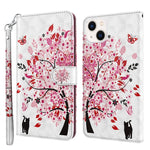 3D Painting Pattern Flip Leather Phone Case, For iPhone 14, For iPhone 14 Plus, For iPhone 14 Pro, For iPhone 14 Pro Max