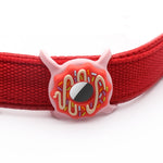 Colar Donut para Animal de Estimação Capa de Silicone Anti-riscos e Anti-choques para AirTag 2ª Geração / AirTag 1ª Geração, 1, 2