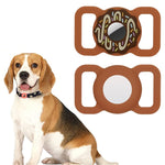 Colar Donut para Animal de Estimação Capa de Silicone Anti-riscos e Anti-choques para AirTag 2ª Geração / AirTag 1ª Geração, 1, 2