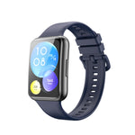 Solid Color Silicone Watch Band, For Huawei Watch Fit 2
