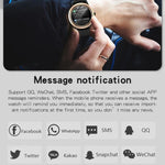 Smartwatch A60 com ecrã IPS HD de 1,32 polegadas, Suporta Chamadas Bluetooth/Monitorização da Pressão Arterial