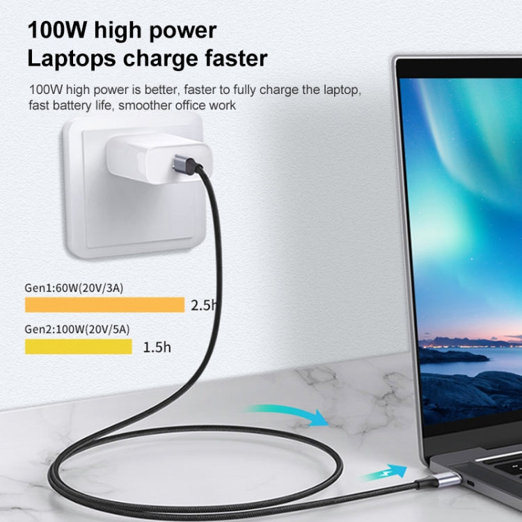 Cabo de Extensão de Transmissão de Dados e Carregamento USB-C / Type-C Macho para Fêmea 10Gbps, 25cm, 50cm, 1m, 2m