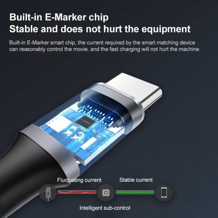 Cabo de Extensão de Transmissão de Dados e Carregamento USB-C / Type-C Macho para Fêmea 10Gbps, 25cm, 50cm, 1m, 2m