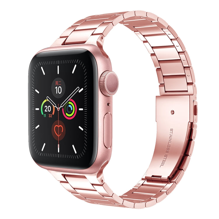 Correia de Relógio em Aço Inoxidável para Cintura Pequena para Apple Watch Series, 7 41mm / 6&SE&5&4 40mm / 3&2&1 38mm, 7 45mm / 6&SE&5&4 44mm / 3&2&1 42mm