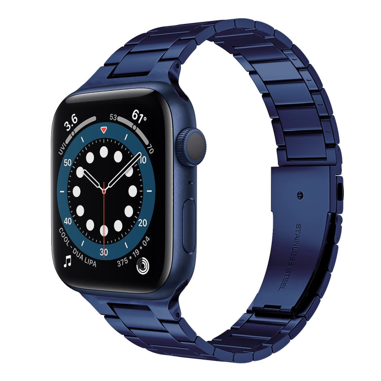 Correia de Relógio em Aço Inoxidável para Cintura Pequena para Apple Watch Series, 7 41mm / 6&SE&5&4 40mm / 3&2&1 38mm, 7 45mm / 6&SE&5&4 44mm / 3&2&1 42mm
