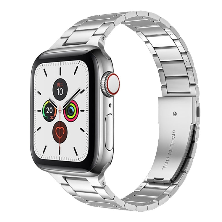 Correia de Relógio em Aço Inoxidável para Cintura Pequena para Apple Watch Series, 7 41mm / 6&SE&5&4 40mm / 3&2&1 38mm, 7 45mm / 6&SE&5&4 44mm / 3&2&1 42mm