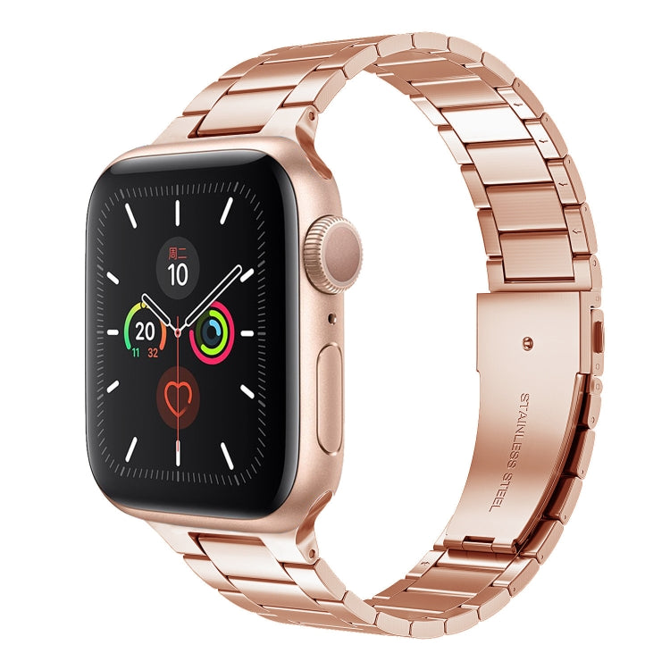 Correia de Relógio em Aço Inoxidável para Cintura Pequena para Apple Watch Series, 7 41mm / 6&SE&5&4 40mm / 3&2&1 38mm, 7 45mm / 6&SE&5&4 44mm / 3&2&1 42mm