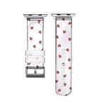 Square Buckle Transparent Watch Band For Apple Watch Series, 7 41mm / 6&SE&5&4 40mm / 3&2&1 38mm, 7 45mm / 6&SE&5&4 44mm / 3&2&1 42mm