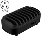 ORICO DUK-10P-DX Estação de Carregamento USB 120W 5V 2.4A 10 Portas, Plugue AU, Plugue UE, Plugue EUA, Plugue Reino Unido