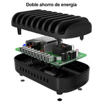 ORICO DUK-10P-DX Estação de Carregamento USB 120W 5V 2.4A 10 Portas, Plugue AU, Plugue UE, Plugue EUA, Plugue Reino Unido