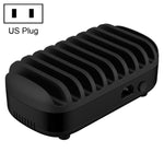 ORICO DUK-10P-DX Estação de Carregamento USB 120W 5V 2.4A 10 Portas, Plugue AU, Plugue UE, Plugue EUA, Plugue Reino Unido