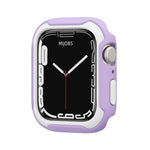 Detachable Two-color Watch Case For Apple Watch Series, 7 41mm / 6&SE&5&4 40mm, 7 45mm / 6&SE&5&4 44mm