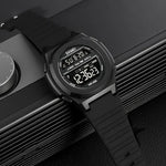 Relógio Eletrónico SKMEI 1821 com Correia de Silicone e Fivela em Aço Inoxidável