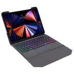 Capa de Couro com Teclado Bluetooth Integrado, Retroiluminação, Touchpad e Suporte, para iPad Air 5 / Air 4 10.9, para iPad Pro 11 2021 / 2020 / 2018