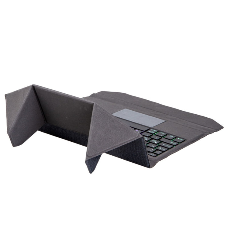Capa de Couro com Teclado Bluetooth Integrado, Retroiluminação, Touchpad e Suporte, para iPad Air 5 / Air 4 10.9, para iPad Pro 11 2021 / 2020 / 2018