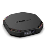 T95 Plus RK3566 Caixa TV Inteligente com Duplo Wifi Bluetooth, 4GB+32GB, 8GB+64GB, 8GB+128GB