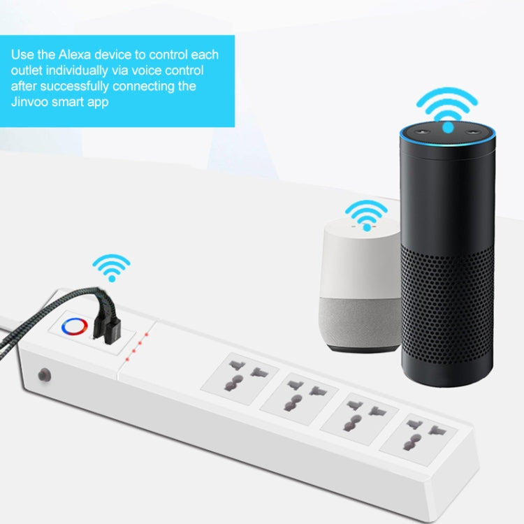 Regua de Energia Inteligente SM-SO306-M com 4 Orifícios + 2 USB, ZigBee 10A, ZigBee 16A, WiFi 10A, WiFi 16A
