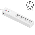 Regua de Energia Inteligente SM-SO306-M com 4 Orifícios + 2 USB, ZigBee 10A, ZigBee 16A, WiFi 10A, WiFi 16A