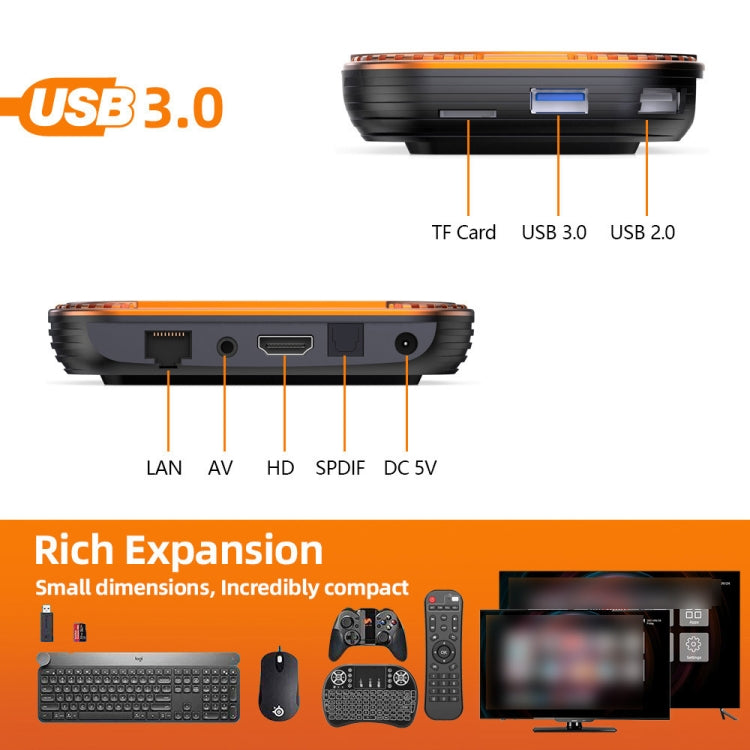 MECOOL HK1RBOX X4 Caixa TV 4K, Android 11 CPU Amlogic S905X4 com RC, 4GB+32GB, 4GB+64GB, 4GB+128GB