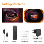 MECOOL HK1RBOX X4 Caixa TV 4K, Android 11 CPU Amlogic S905X4 com RC, 4GB+32GB, 4GB+64GB, 4GB+128GB