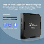 H96 Max+ Ultra 4GB+32GB Amlogic S905X4 Caixa TV Inteligente 8K Android 11.0 Media Player, 4GB+32GB, Ficha UK, 4GB+32GB, Ficha US, 4GB+32GB, Ficha EU, 4GB+32GB, Ficha AU