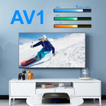 H96 Max+ Ultra 4GB+32GB Amlogic S905X4 Caixa TV Inteligente 8K Android 11.0 Media Player, 4GB+32GB, Ficha UK, 4GB+32GB, Ficha US, 4GB+32GB, Ficha EU, 4GB+32GB, Ficha AU
