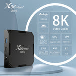 H96 Max+ Ultra 4GB+64GB Amlogic S905X4 Caixa TV Inteligente 8K Android 11.0 Media Player, 4GB+64GB, Ficha AU, 4GB+64GB, Ficha EU, 4GB+64GB, Ficha US, 4GB+64GB, Ficha UK