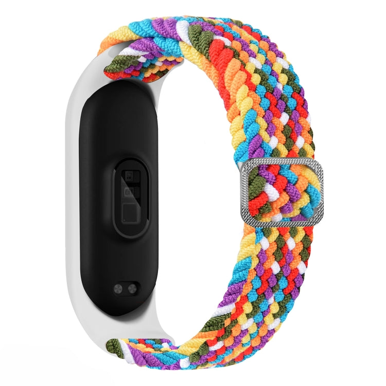Adjustable Nylon Braided Elasticity Watch Band, For Xiaomi Mi Band 7