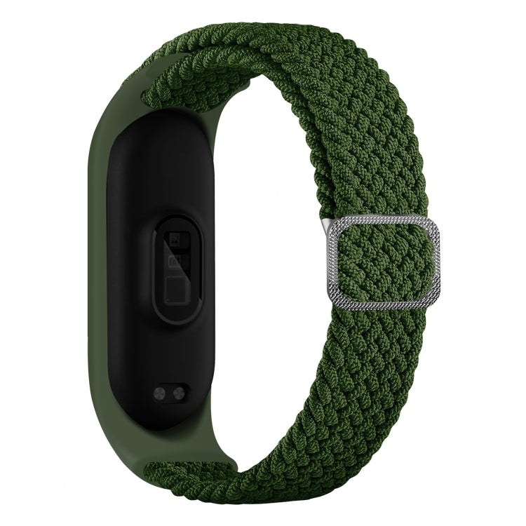 Adjustable Nylon Braided Elasticity Watch Band, For Xiaomi Mi Band 7