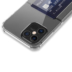 Transparent TPU Phone Case with Card Slots, For iPhone 14 Pro Max, For iPhone 14 Pro, For iPhone 14, For iPhone 14 Plus